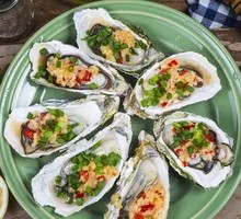 Steamed Laoshan Oysters