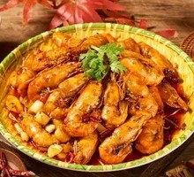 Oil-braised Spicy and Numbing Giant River Prawn
