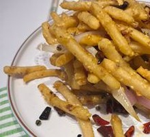 Dry-Fried Lotus Root Strips