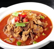 Braised Beef Offal in Clay Pot