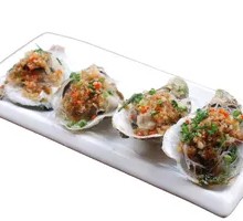 Garlic-Seasoned Grilled Oysters