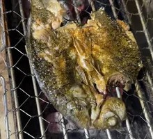 Charcoal-Grilled Headfish