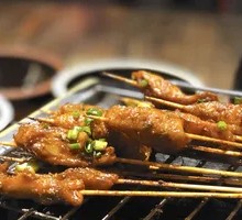Charcoal-Grilled Chicken Tendons