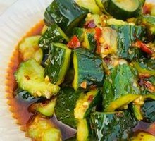 Knife-Pounded Cucumber