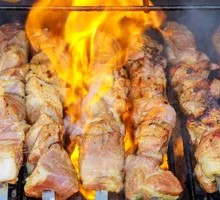 Lamb Skewers with Red Willow