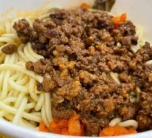 Fried Sauce Noodles