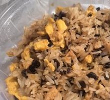 Red Onion Pork Collar Fried Rice