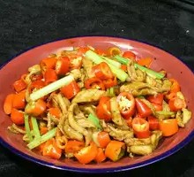 Stir-Fried Pork Intestines Rice Bowl