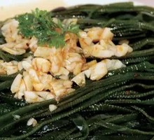 Thin seaweed strips