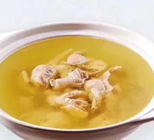 Chicken Soup with Earthy Flavor