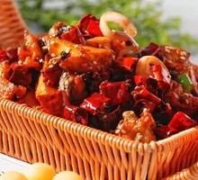 Sichuan-Style Fresh Abalone Spicy Chicken