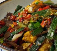 Pan-fried Egg and Beef