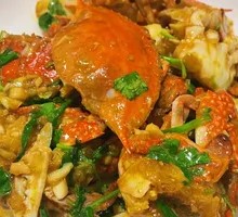 Stir-fried Abalone Crab with Ginger and Scallion