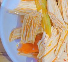 Celery with Tofu Skin