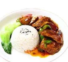 Black Pepper Chicken Rice