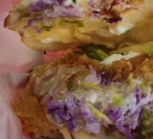 Spicy Chicken Leg Chinese Burger