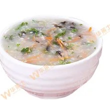 Chicken and Mushroom Rice Porridge