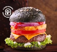 Pineapple Grilled Beef Burger