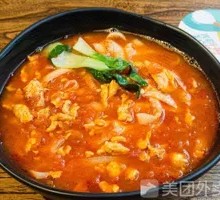 Tomato and Egg Noodle Soup