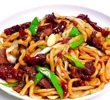 Xinjiang Dry-Fried Noodles