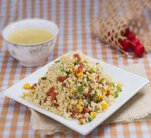 Egg and Ham Fried Rice
