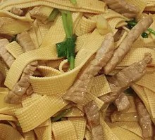Shredded Pork with Tofu Skin