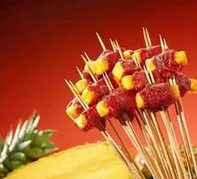 Pineapple Beef Skewers
