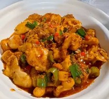 Fish Roe Braised Tofu