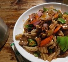 Squid and Pork Liver Stir-fry
