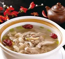 Pork Tripe and Chicken Soup