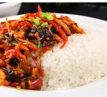 Fish-Flavored Shredded Pork Rice Bowl