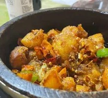 Spicy Potatoes in Dry Pot