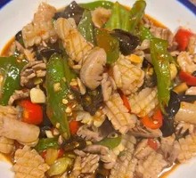 Stir-Fried Three Fresh
