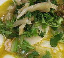 Three Delicacies Wide Noodles