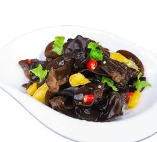 Shredded Onion with Wood Ear Mushrooms