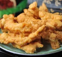Golden Crispy Pork Strips