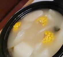 White Radish and Corn Soup