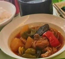 Stewed Chicken with Brown Sauce