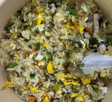 Shredded Pork with Pickled Mustard Greens Fried Rice