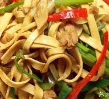Shredded Pork with Tofu Skin