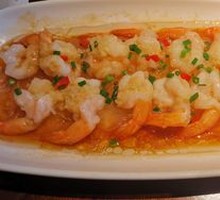 Garlic Shrimp with Rice Noodles