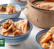 Wild Lotus Root and Pork Rib Soup
