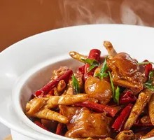 Spicy Ginger Chicken Feet and Pork Trotters Stew