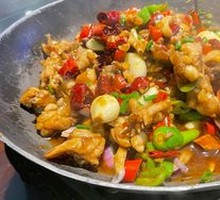 Spicy Frog Legs in Dry Pot
