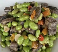 Stir-fried Eel with Mung Bean Sprouts