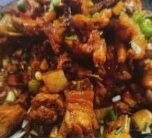Songzi Chicken with Tiger Prawns