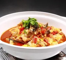 Fish Head Rice Soup