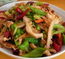 Braised Lotus Root Stir-fried with Beef Tripe