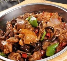 Braised Chicken with Mushrooms