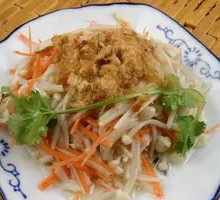Enoki Mushroom and Baby Bok Choy